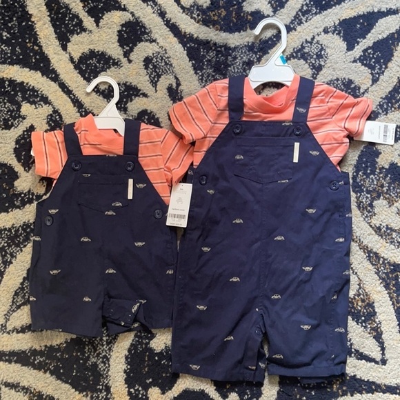 NWT Matching Brother Outfits 3 months and 24 months - Picture 1 of 5